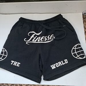 Finesse Black Men's Shorts